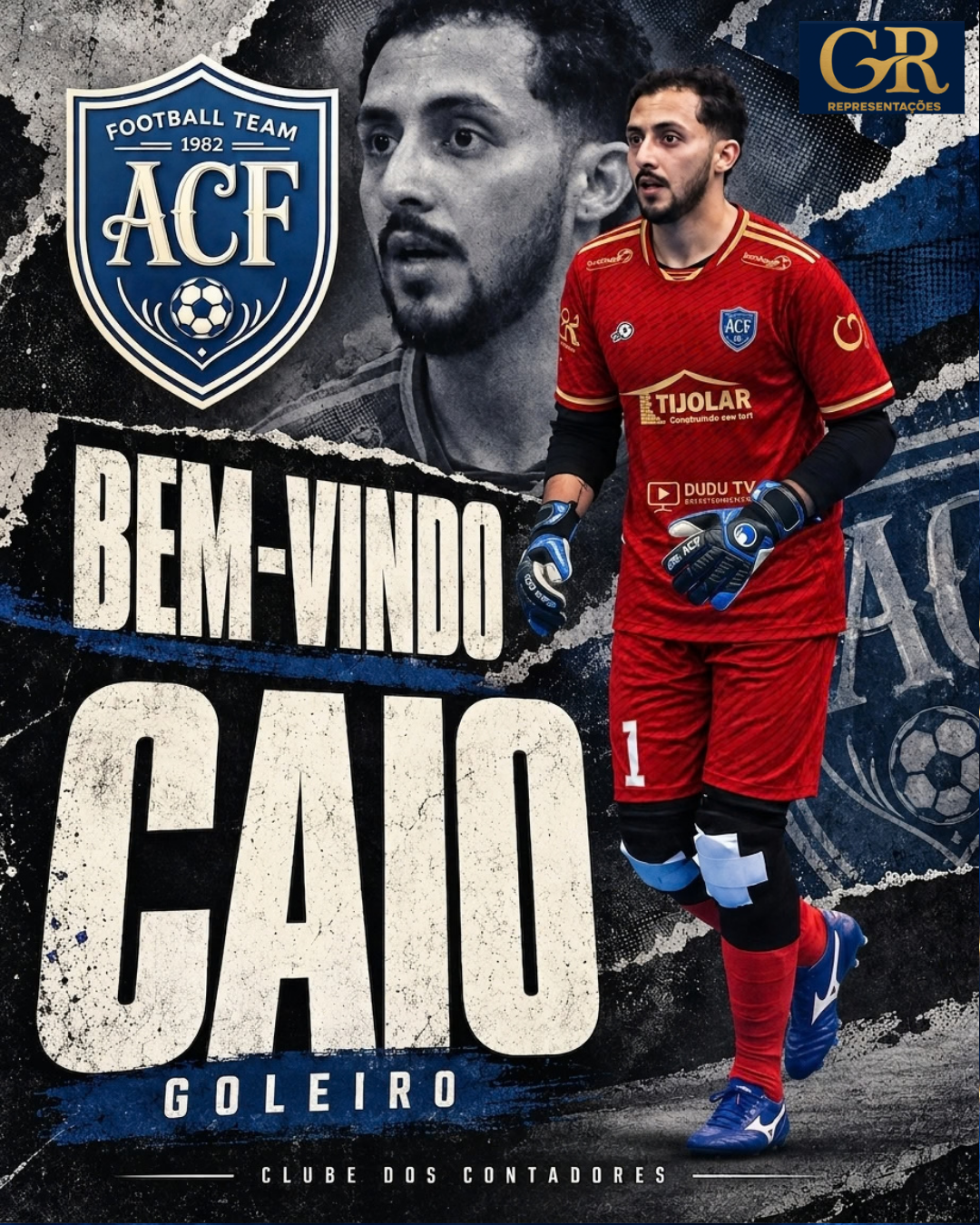 Arte oficial de Caio, Goleiro