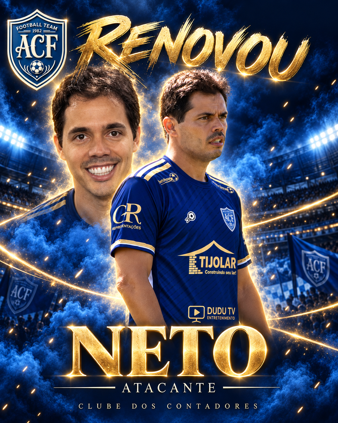 Arte oficial de Netão, Atacante