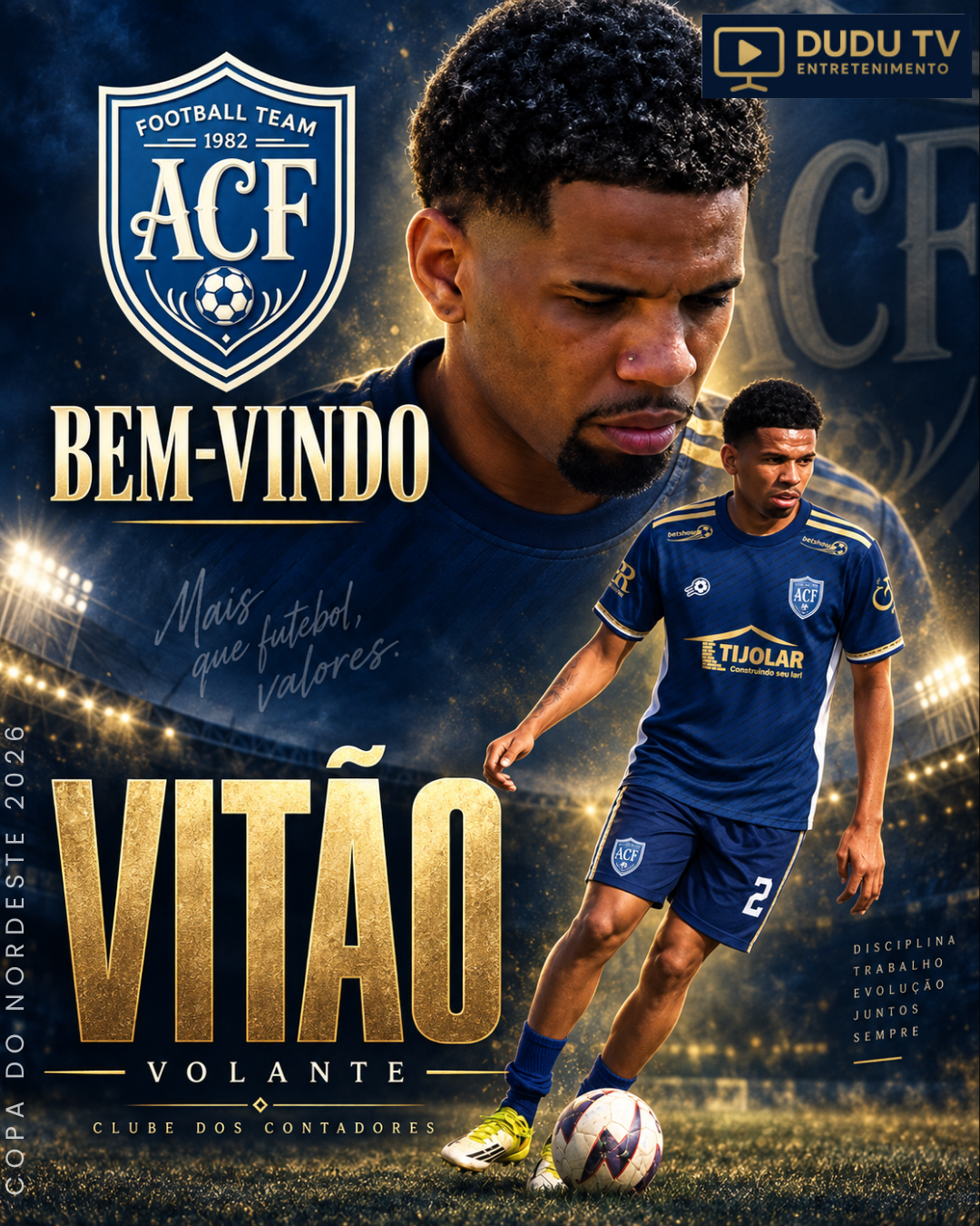 Arte oficial de Vitão, Volante
